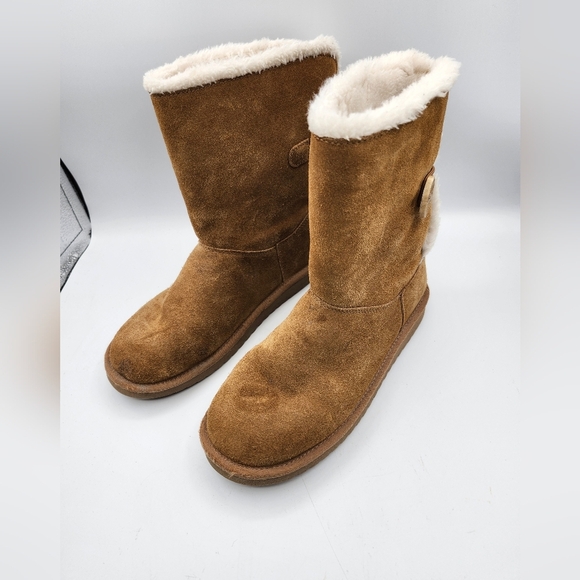 Koolaburra Shoes - Koolaburra by Ugg Brown Suede Women's Boots Sz 7